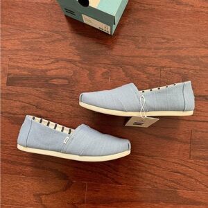 Toms Light Blue Flats